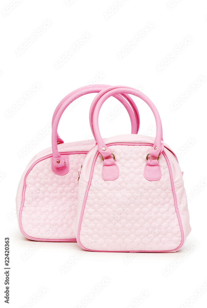 Woman bag isolated on the white background Woman bag isolated on the white background