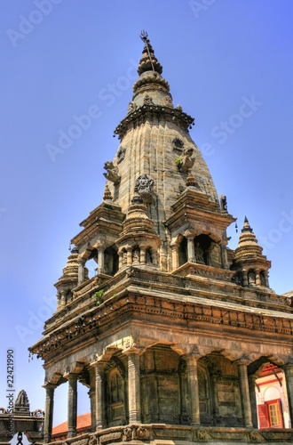 Temple in Bhaktapur  Nepal 