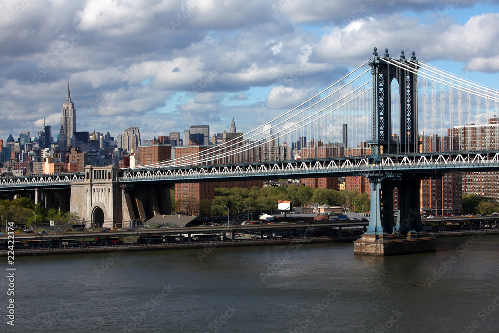 Fototapeta premium Manhattan bridge