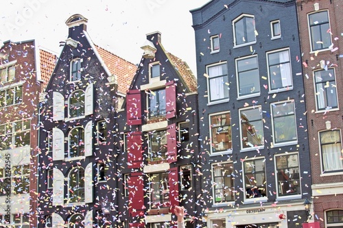 Photography Amsterdam celebrating queens day in the Netherlands