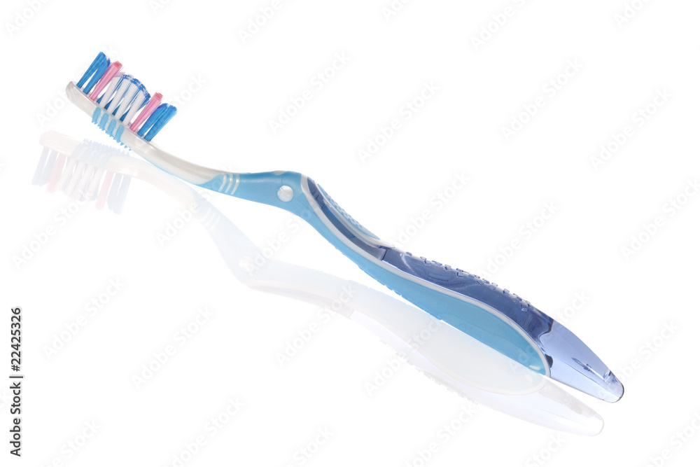 Modern toothbrush isolated on a white background Modern toothbrush isolated on a white background