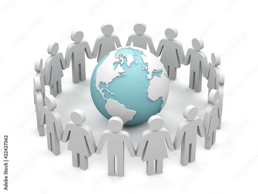 World partnership. 3d image isolated on white background. World partnership. 3d image isolated on white background.