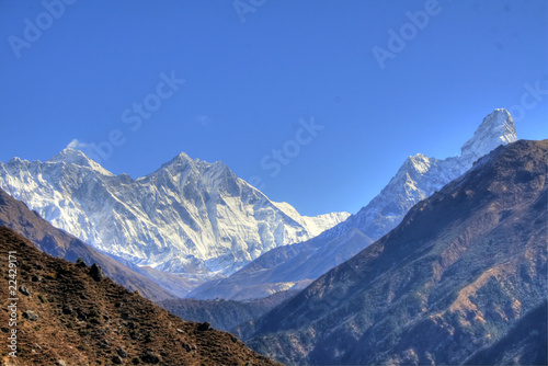 Nepal / Himalaya - Lhotse & Mount Everest © XtravaganT