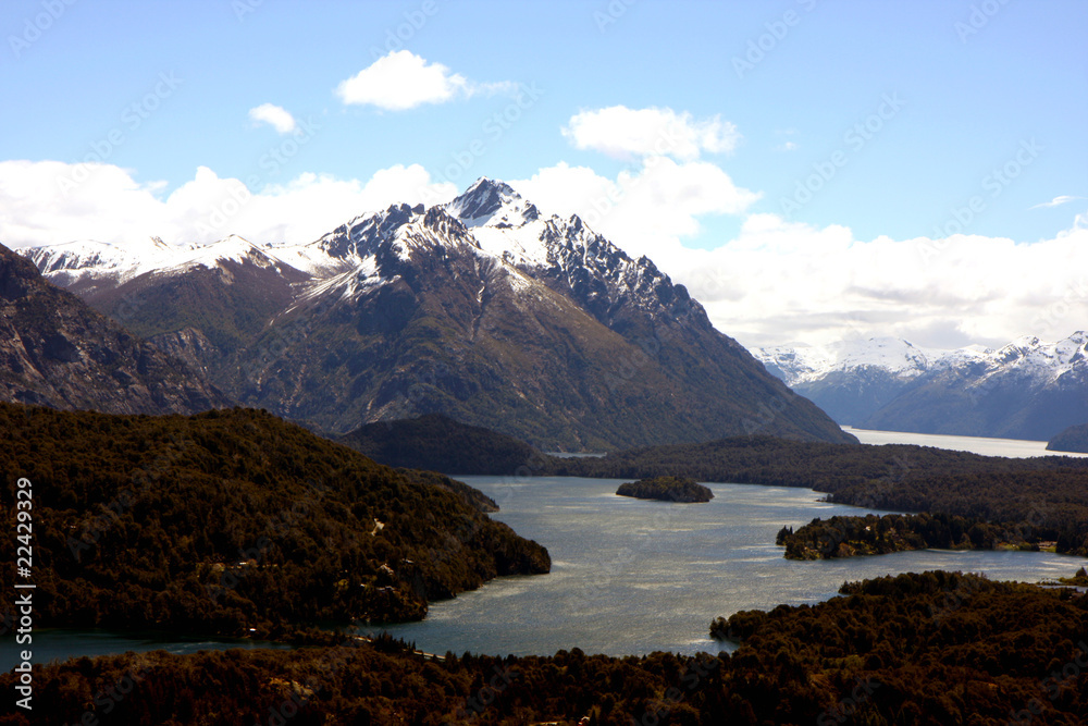 Naklejka premium View at Bariloche