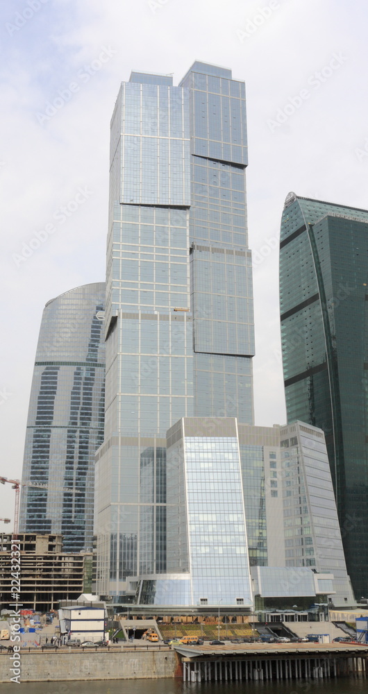.The international business centre of Moscow - City .The international business centre of Moscow - City