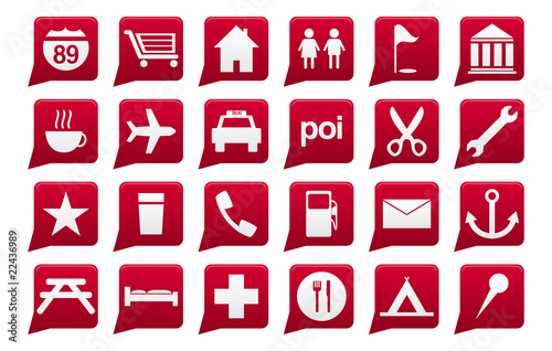 GPS Map Icons