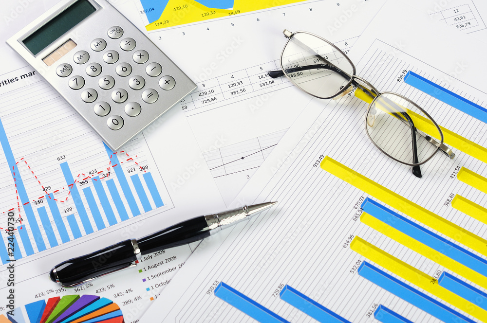 Charts and graphs of sales Charts and graphs of sales