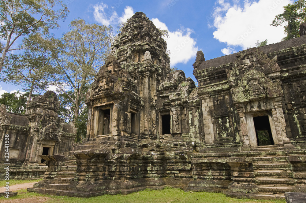 Thommanon temple within the Angkor Temples, Cambodia