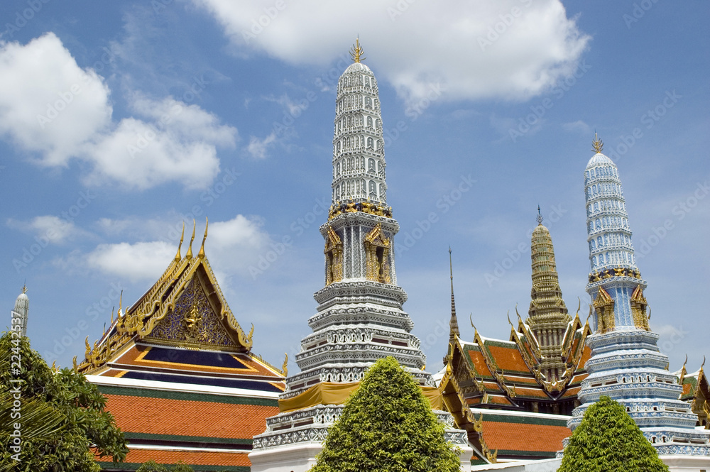 Emerald Buddha Temple in Bangkok