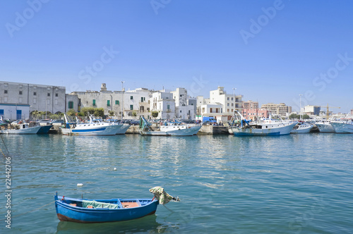 Touristic Port of Monopoli. Apulia.