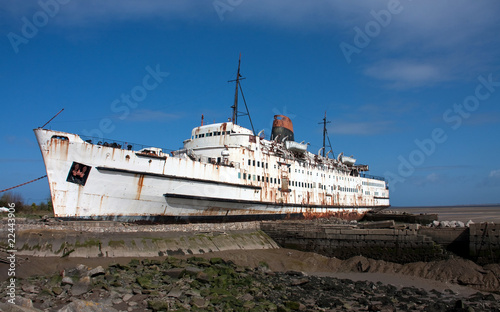 The beached Duke of Lancaster