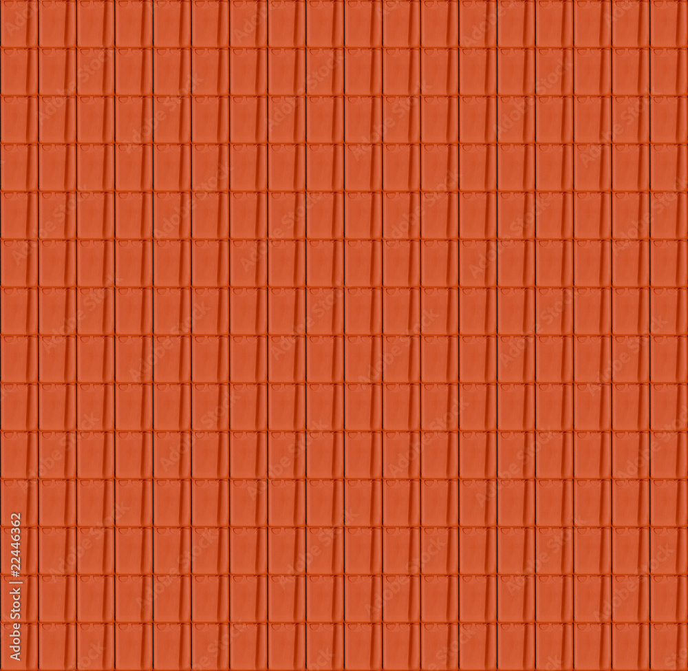 Close up Detail of Perfect Roof Tiles texture