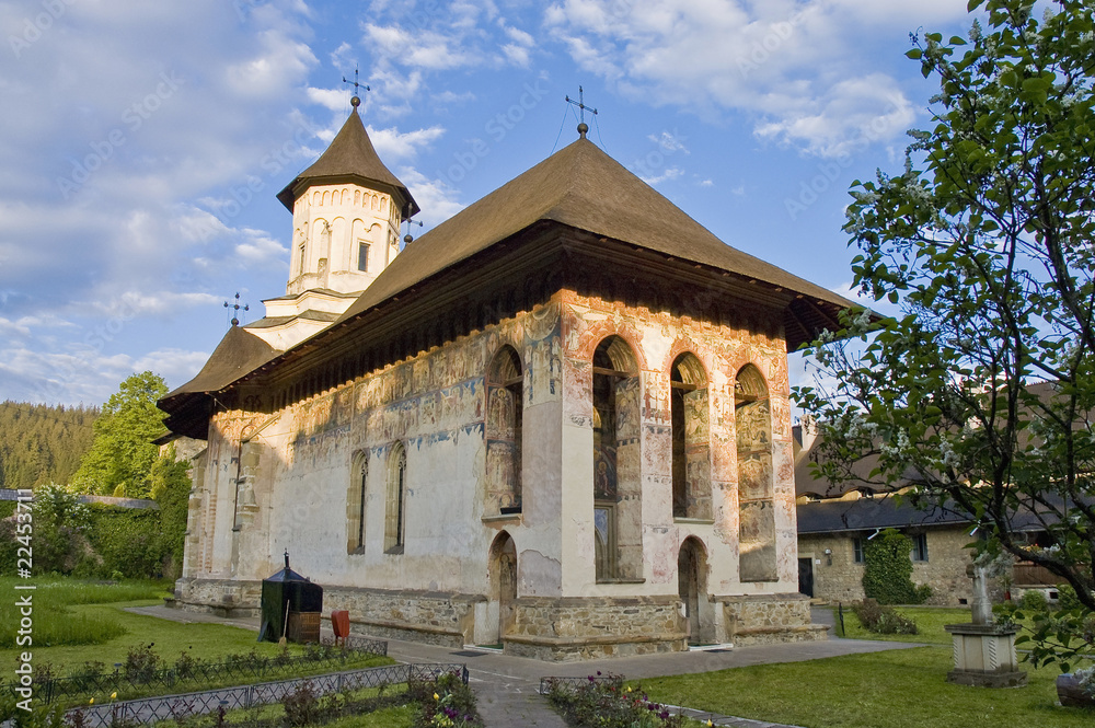 Moldovita, painted monastery of northern Romania