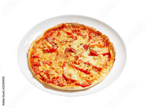 Pizza isolated