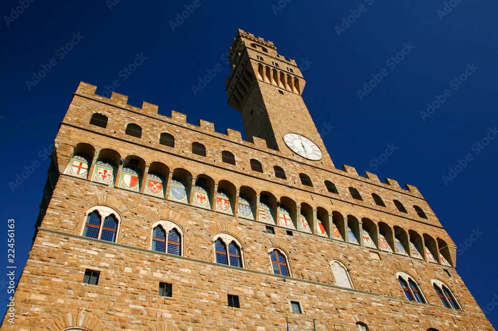 Palazzo Vecchio in  Firenze Italy
