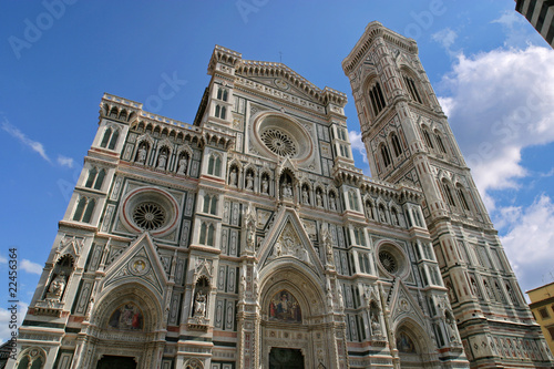 The Duomo and Giotto Bell Tower in Florence