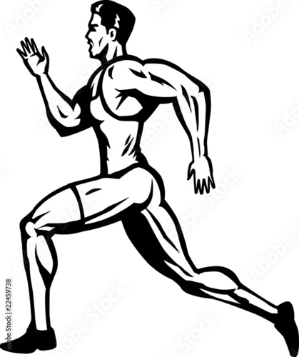Stylized Sprinter