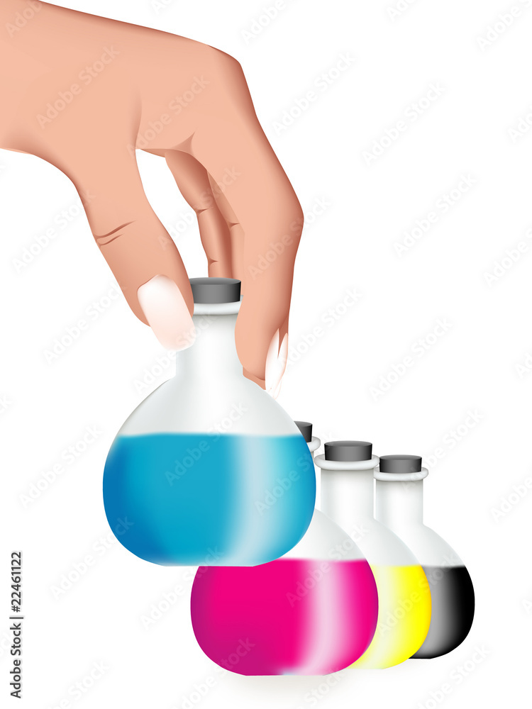 Cyan wird angehoben