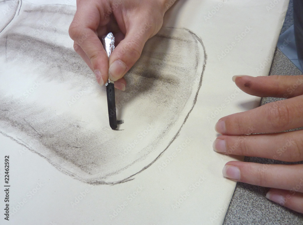 Obraz premium dessin fusain