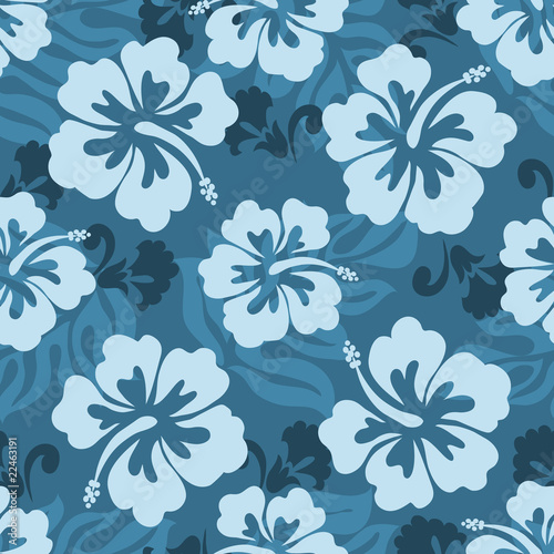 Hawaiian seamless pattern