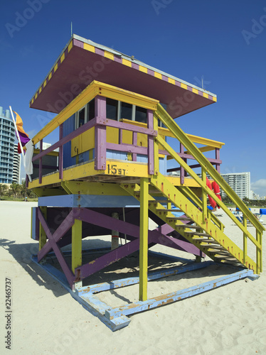 Miami Beach Lifeguard Hut © Fotoluminate LLC