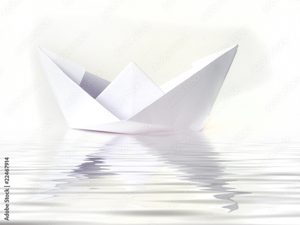 The paper ship The paper ship