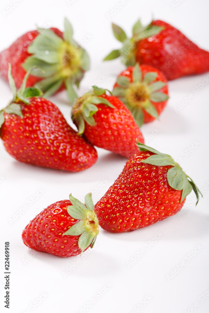 red strawberries red strawberries