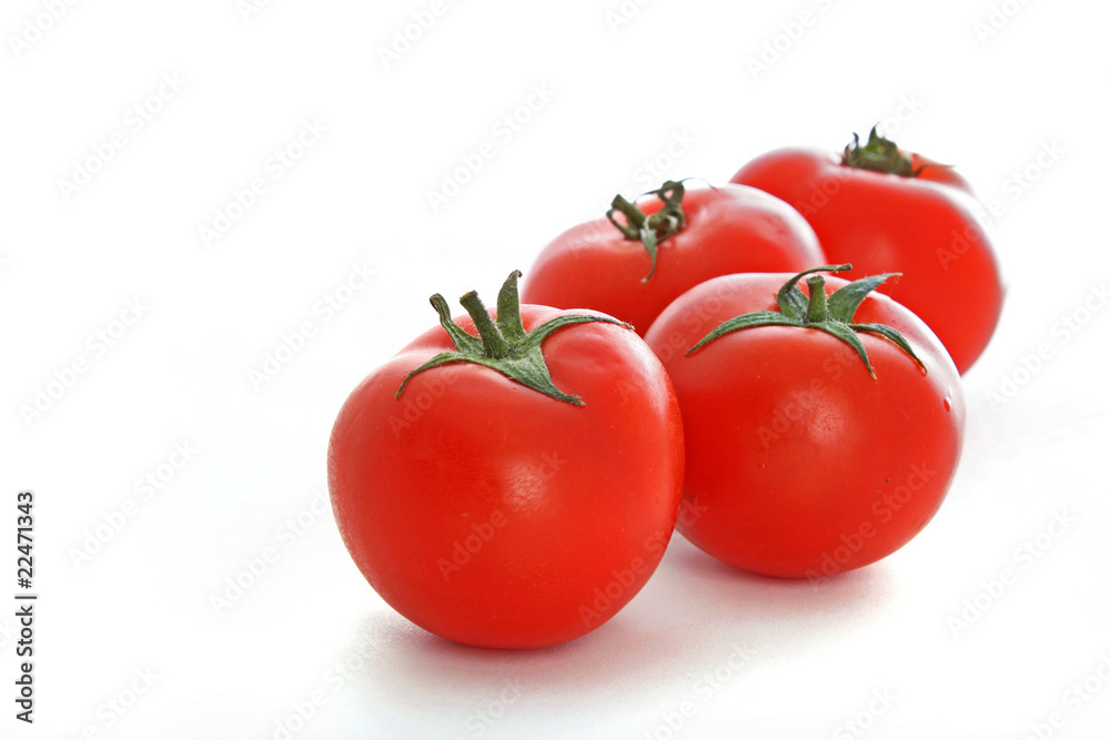 red tomato vegetables isolated on white background red tomato vegetables isolated on white background