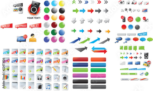 Mixed graphics for web