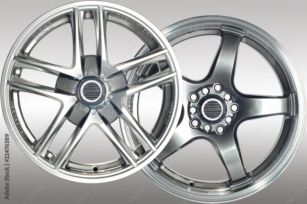 Fototapeta premium Sport car wheel