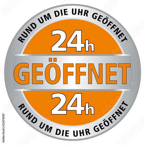 24 h - Rund um die Uhr geöffnet