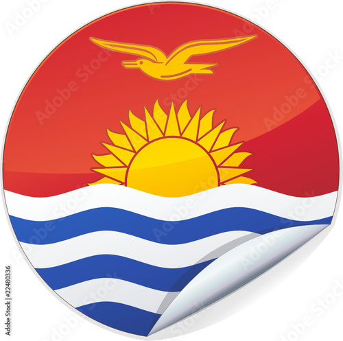 Sticker des Kiribati (détouré)