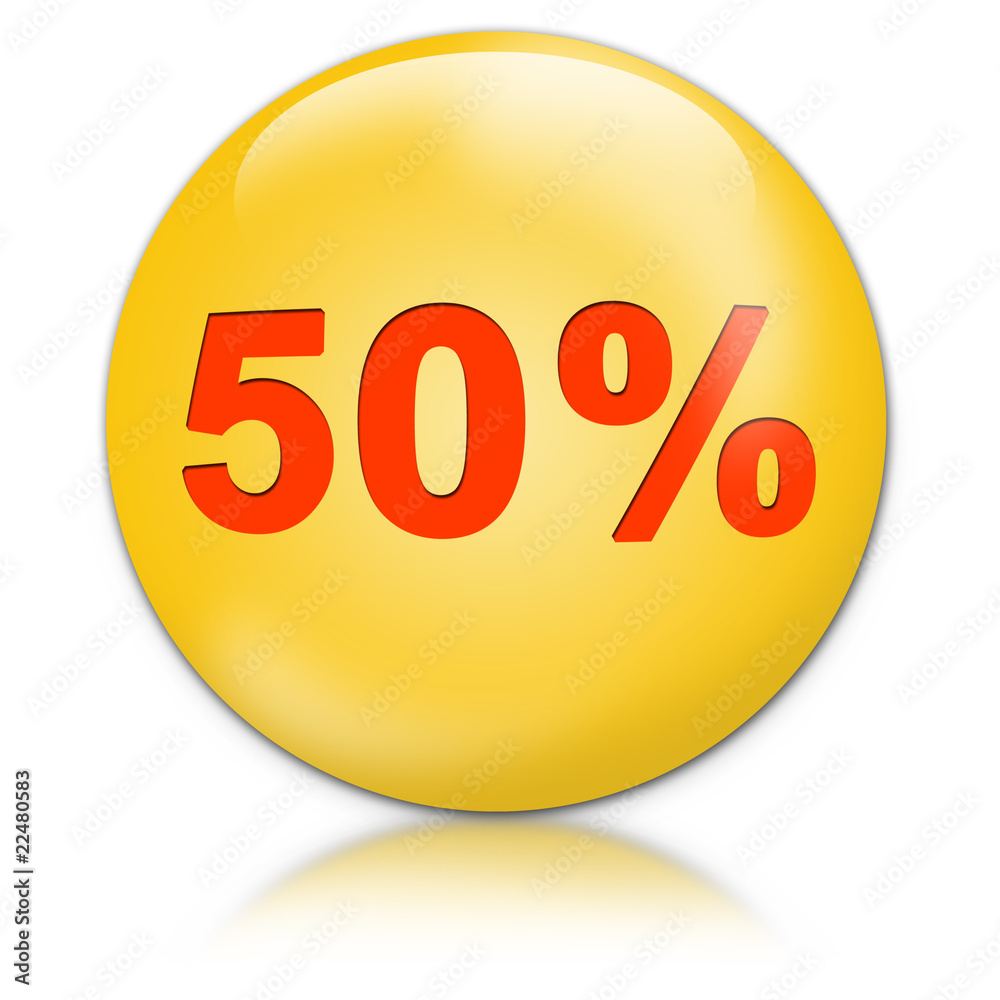 button 50% button 50%