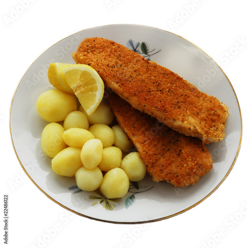 Cotolette di sanpietro con patate - Secondi di pesce photo