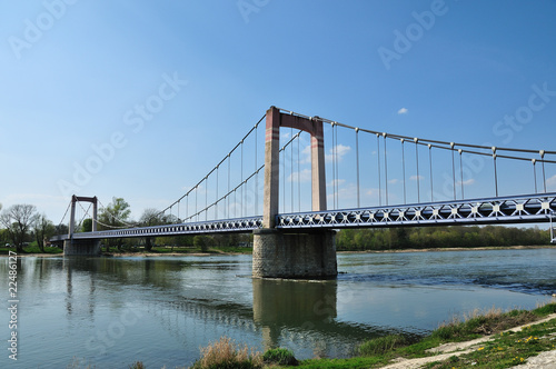 Pont suspendu de Cosne-Cours-sur-Loire (58)