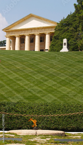 Eternal Flame over JFK's Grave photo