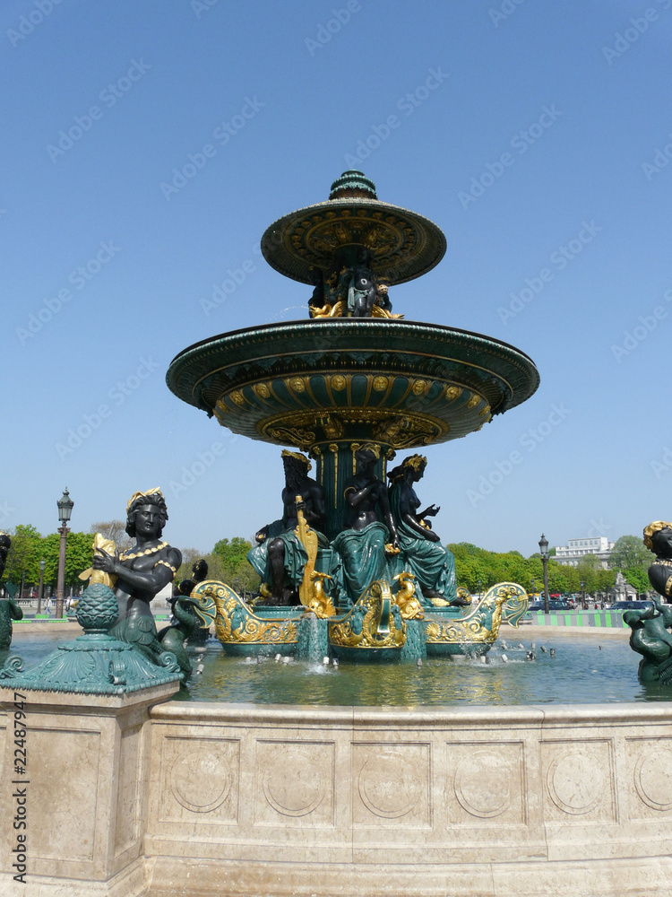 Fontaine des mers, Paris