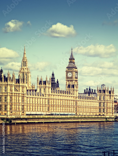 Houses of Parliament, London.