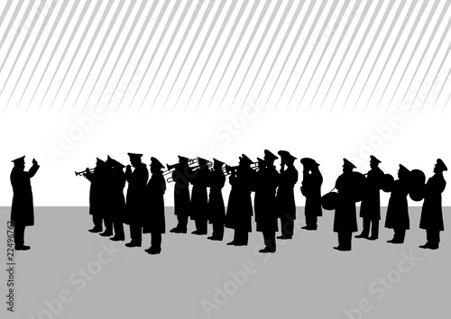Band on parade
