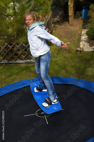 Trampolin photo