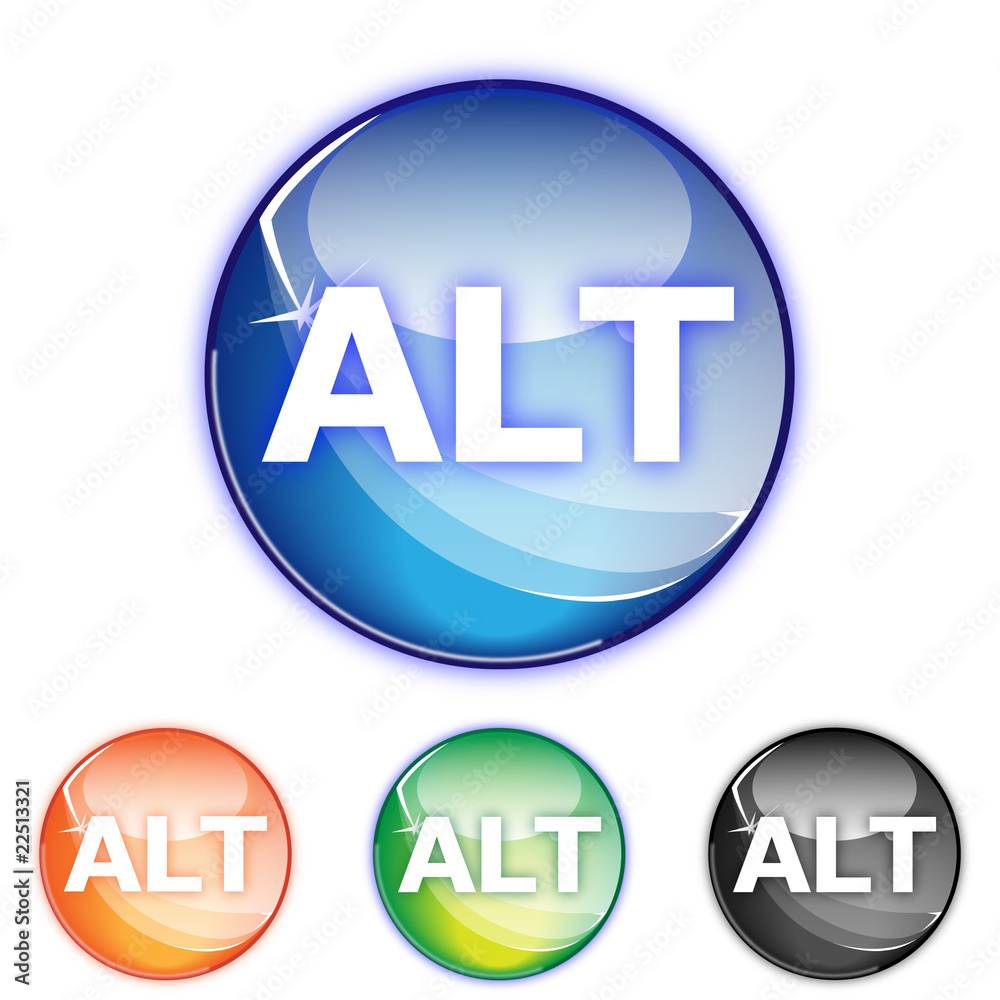 Picto touche ALT - Icon pad alt - collection color Picto touche ALT - Icon pad alt - collection color