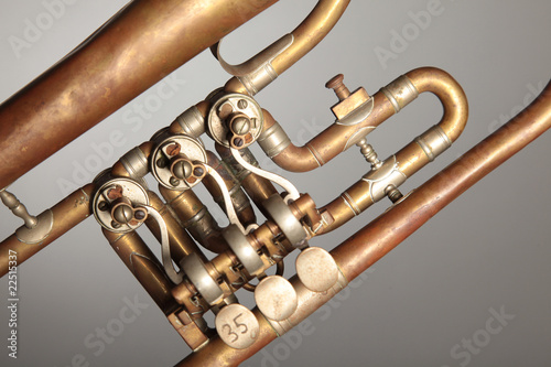 Old trumpet (detail)