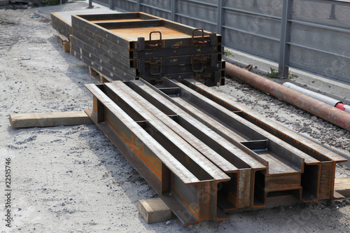 poutre metal photo