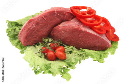 Polpa di bovino carne cruda di manzo