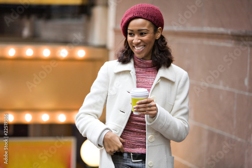 Woman with a Coffee