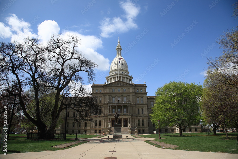 Obraz premium Michigan State Capitol Building