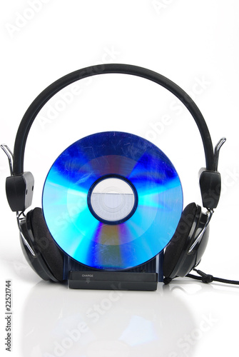 DVD and earphone