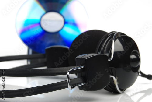 DVD and earphone