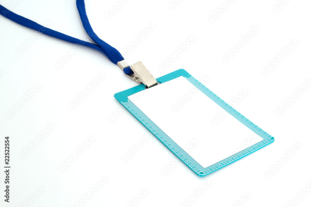blank business badge blank business badge