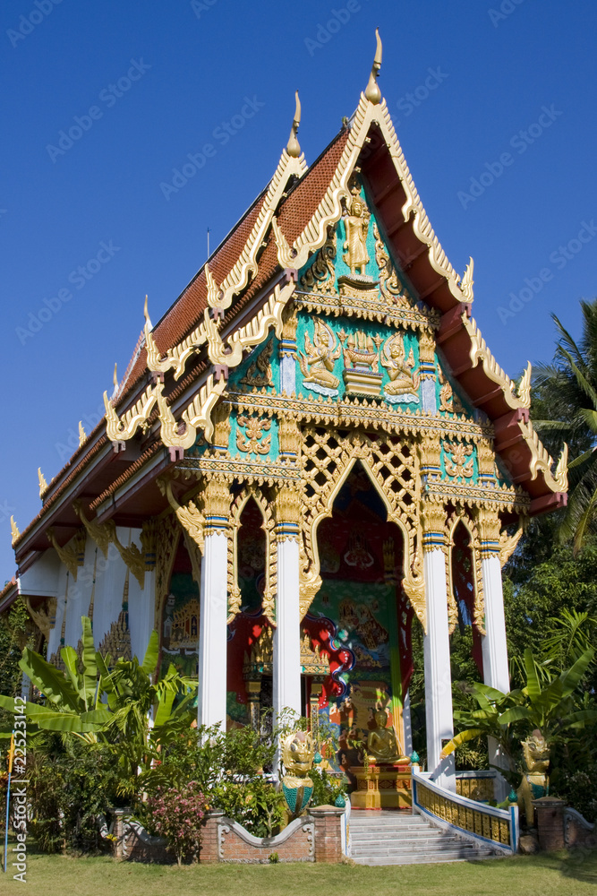 Buddhistic temple on Koh Chang island, Thailand
